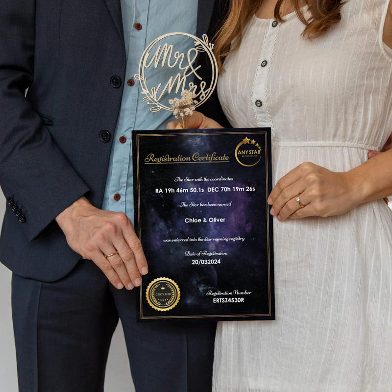 Star Gift for Him and Her